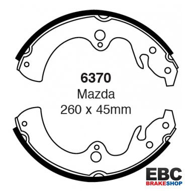 EBC Brake Shoes 6370