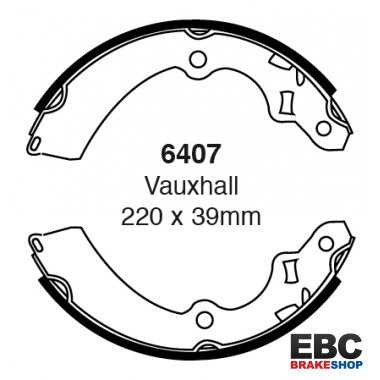 EBC Brake Shoes 6407