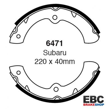 EBC Brake Shoes 6471