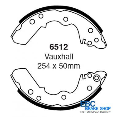 EBC Brake Shoes 6512