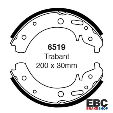 EBC Brake Shoes 6519