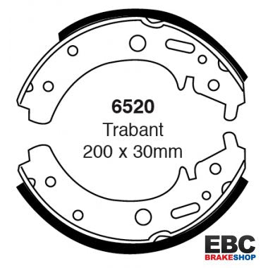 EBC Brake Shoes 6520