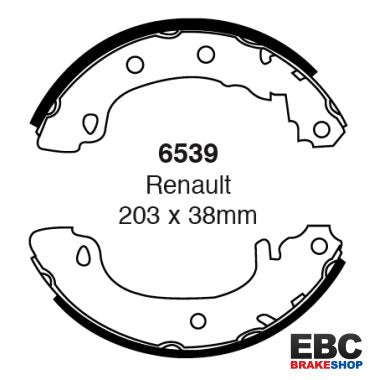 EBC Brake Shoes 6539