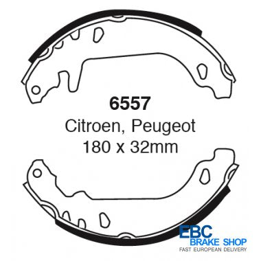 EBC Brake Shoes 6557