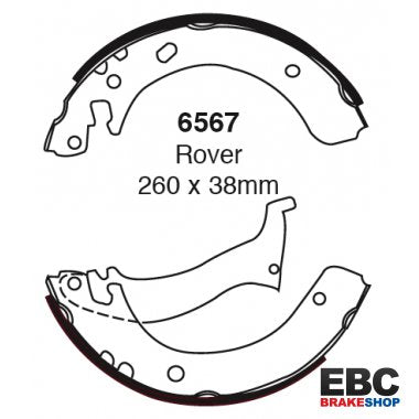 EBC Brake Shoes 6567