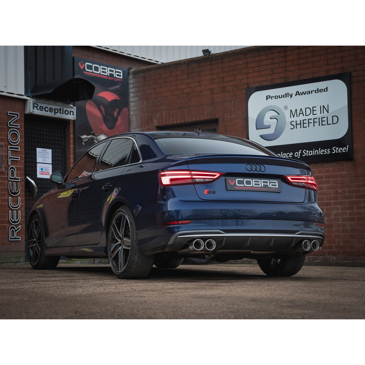 Audi S3 (8V Facelift) (19-20) (GPF Models) Saloon (Valved) GPF Back Performance Exhaust