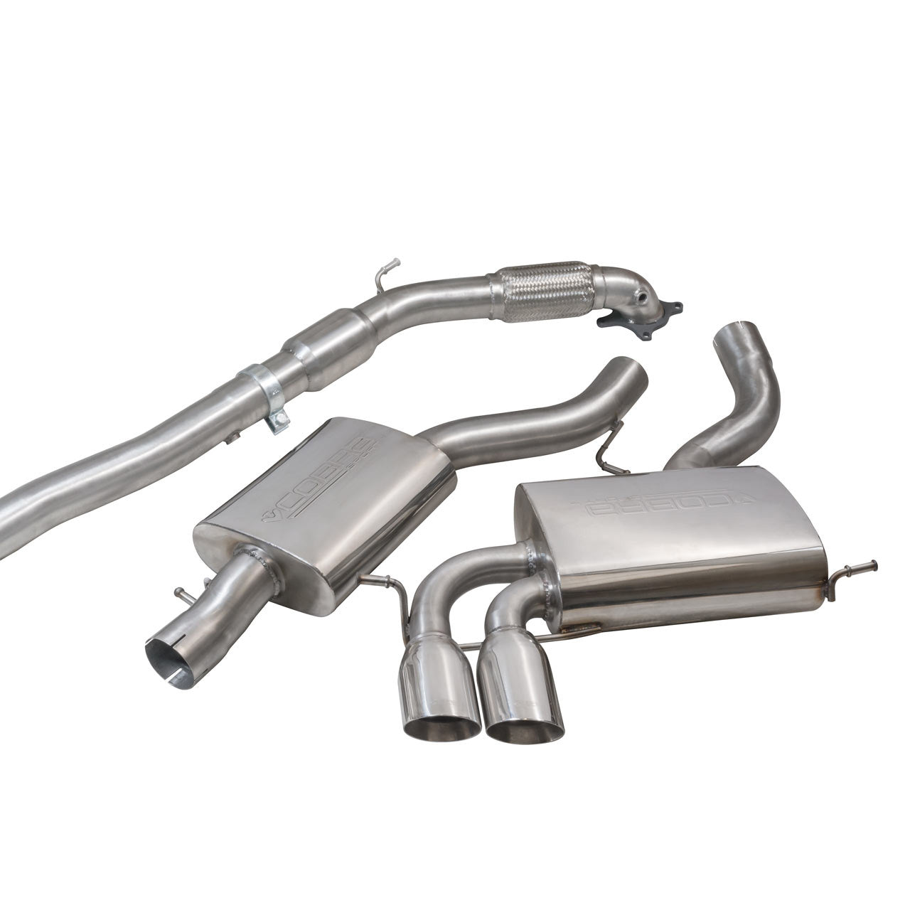 Audi S3 (8P) Quattro (3 Door) Turbo Back Performance Exhaust