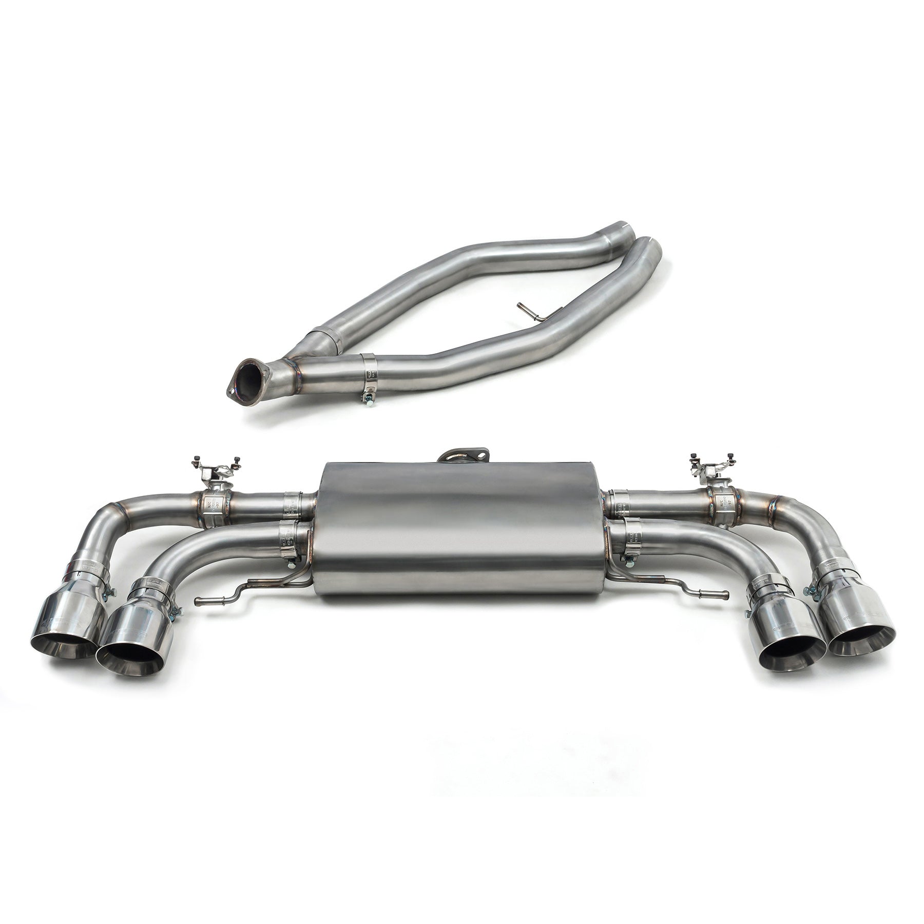 BMW M340i (G20/G21) (19>) Valved Quad Exit GPF/PPF Back Performance Exhaust