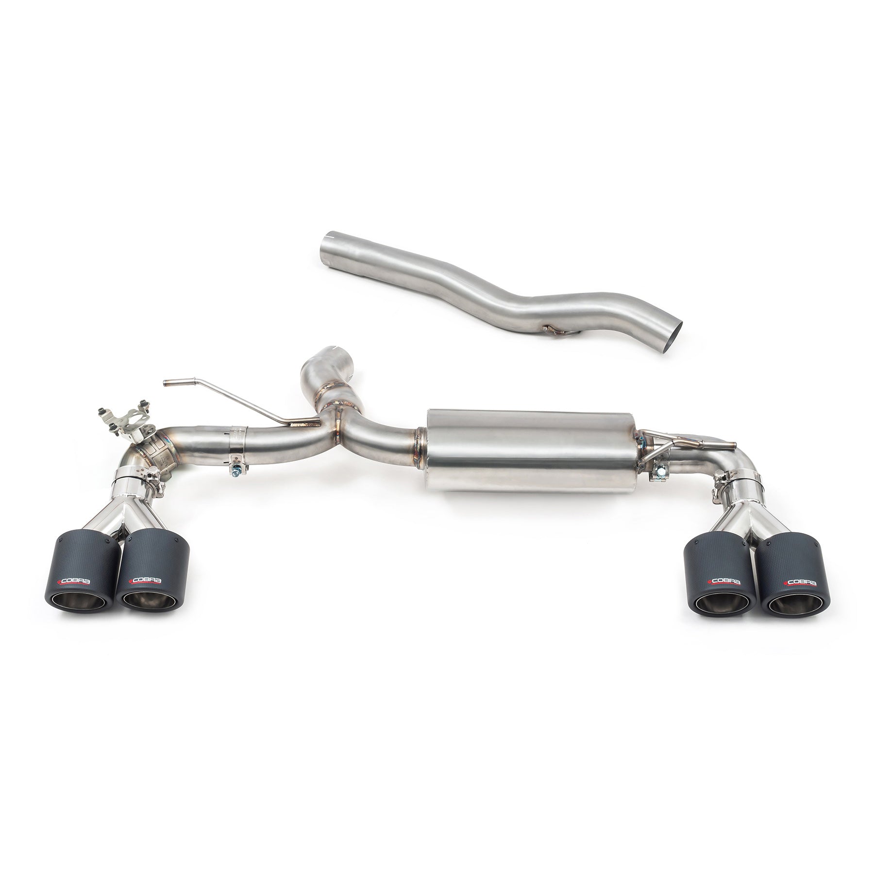 BMW M135i (F40) Quad Exit GPF/PPF Back M3 Style Performance Exhaust