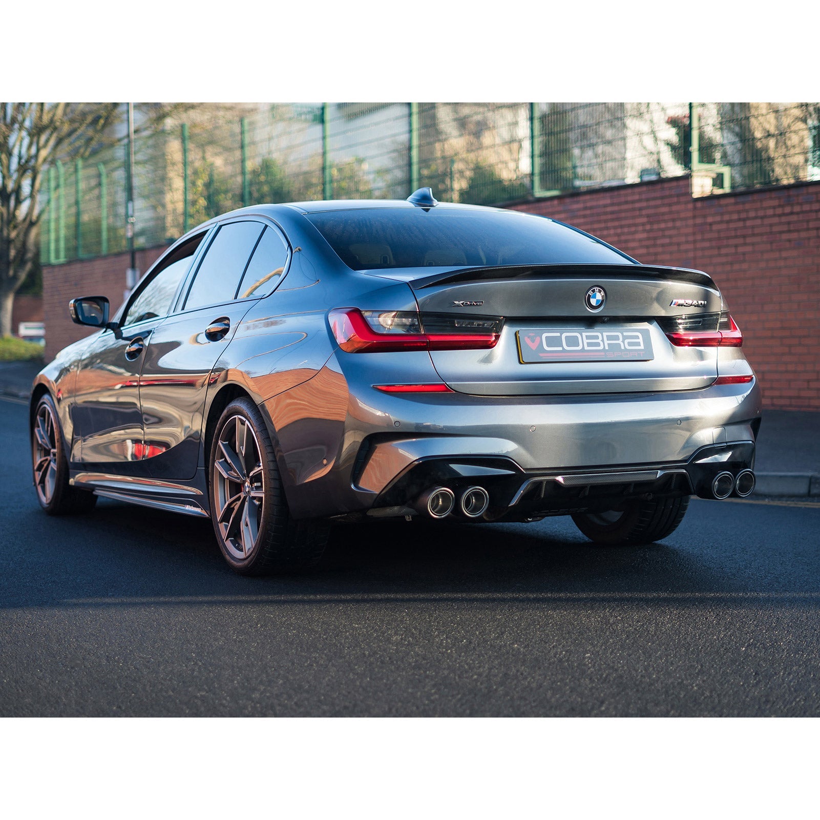 BMW M340i (G20/G21) (19>) Valved Quad Exit GPF/PPF Back Performance Exhaust