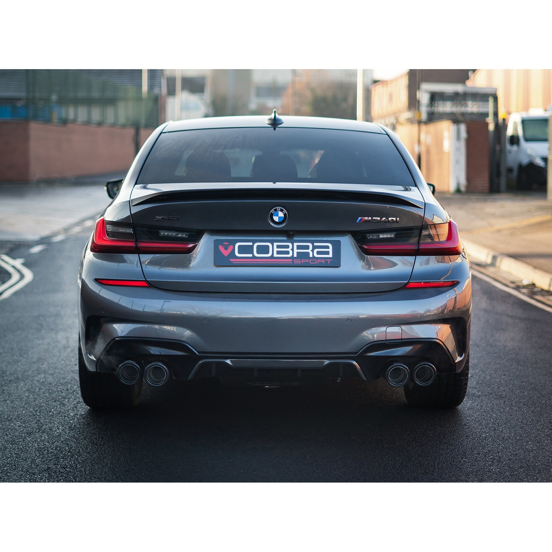 BMW M340i (G20/G21) (19>) Valved Quad Exit GPF/PPF Back Performance Exhaust