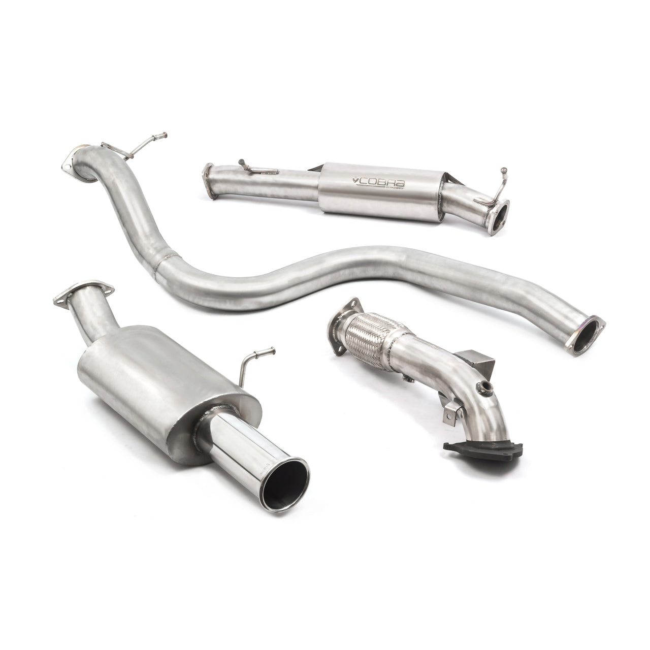 Ford Fiesta (Mk7) ST 180/200 Turbo Back Performance Exhaust