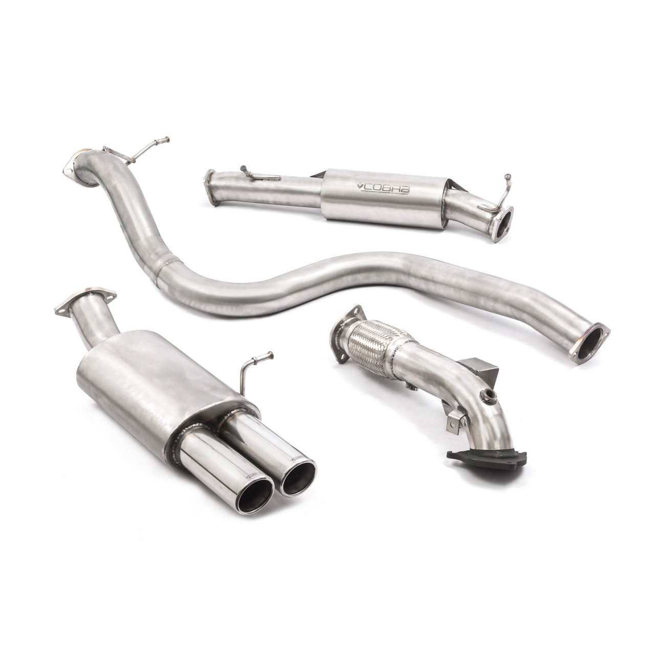 Ford Fiesta (Mk7) ST 180/200 Turbo Back Performance Exhaust