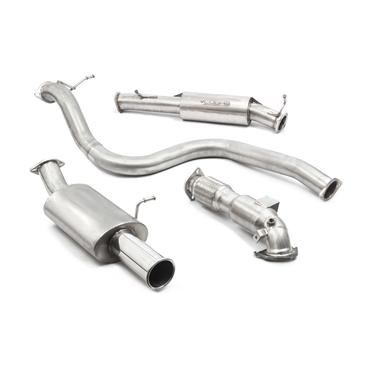 Ford Fiesta (Mk7) ST 180/200 Turbo Back Performance Exhaust