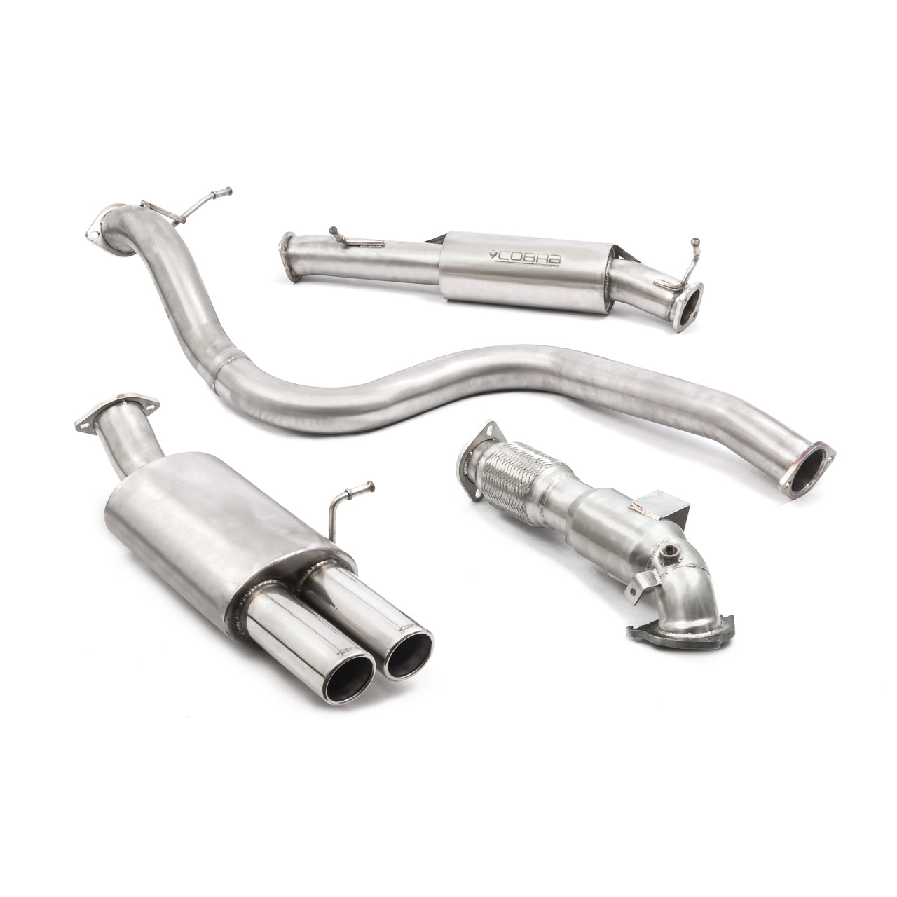 Ford Fiesta (Mk7) ST 180/200 Turbo Back Performance Exhaust