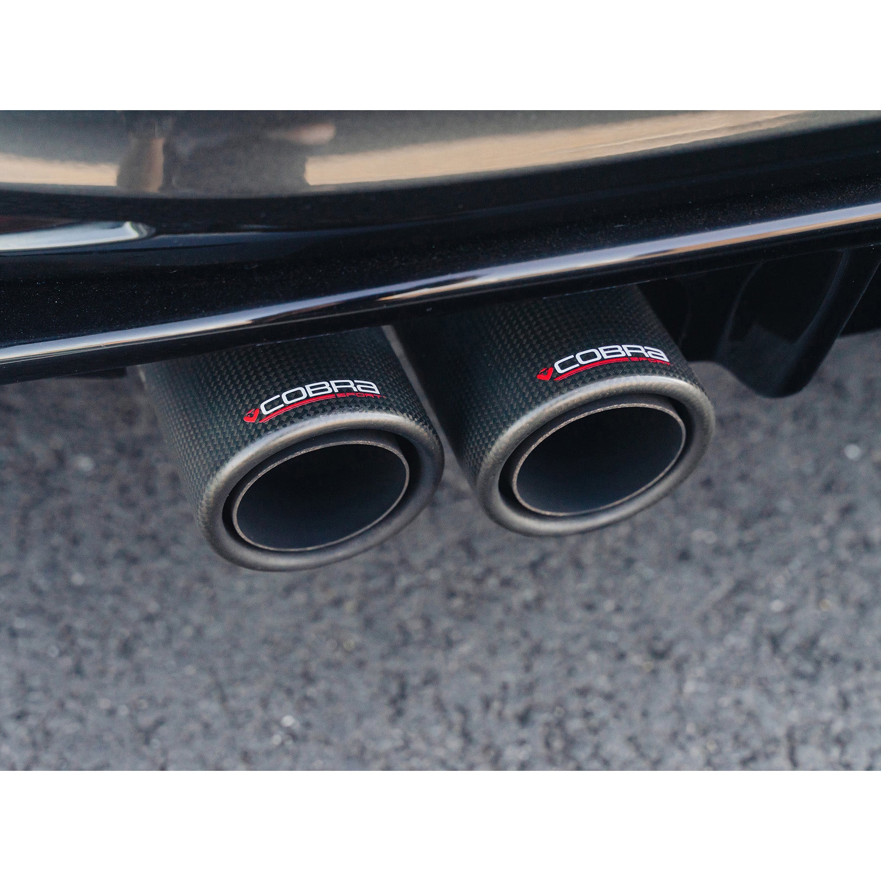 VW Golf GTI (Mk7) 2.0 TSI (5G) (12-17) Quad Exit Race Rear Axle Back (back box delete) Golf R Style Performance Exhaust