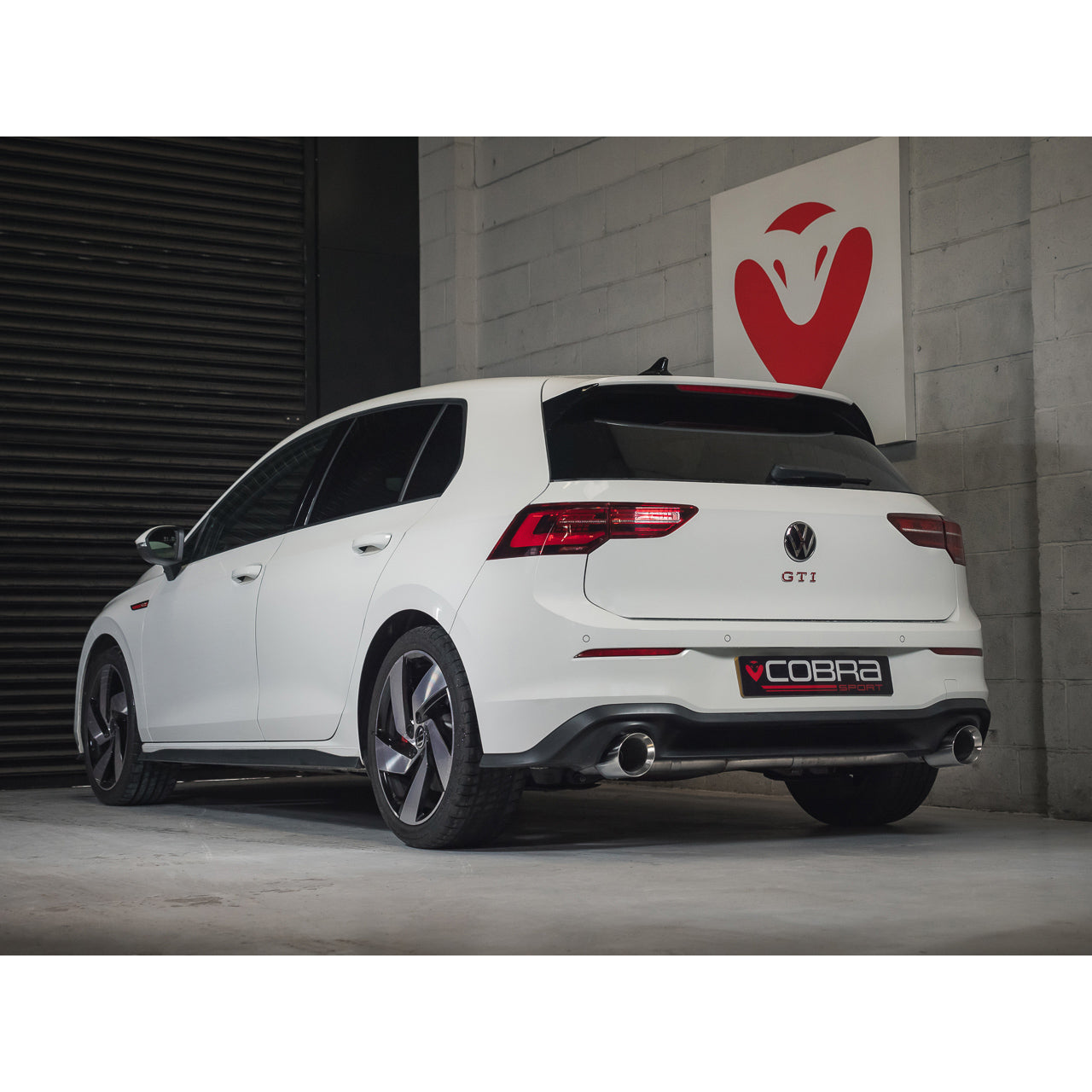 VW Golf GTI (Mk8) 2.0 TSI (20>) Box Delete Race GPF Back Performance Exhaust