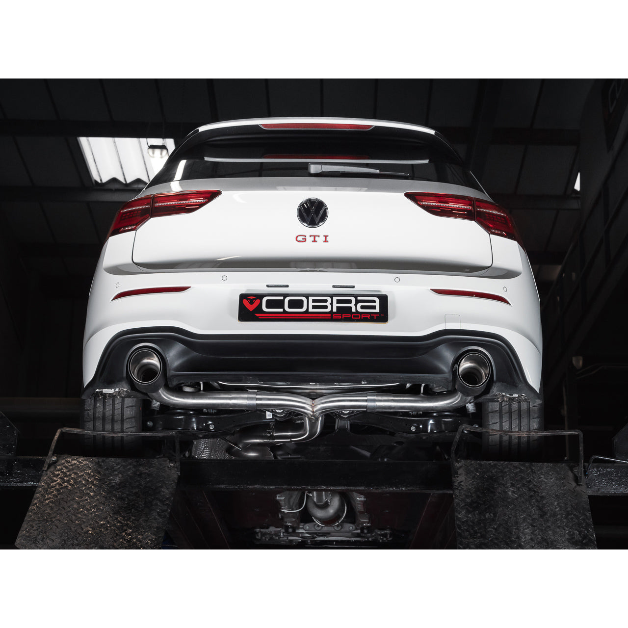 VW Golf GTI (Mk8) 2.0 TSI (20>) Box Delete Race GPF Back Performance Exhaust