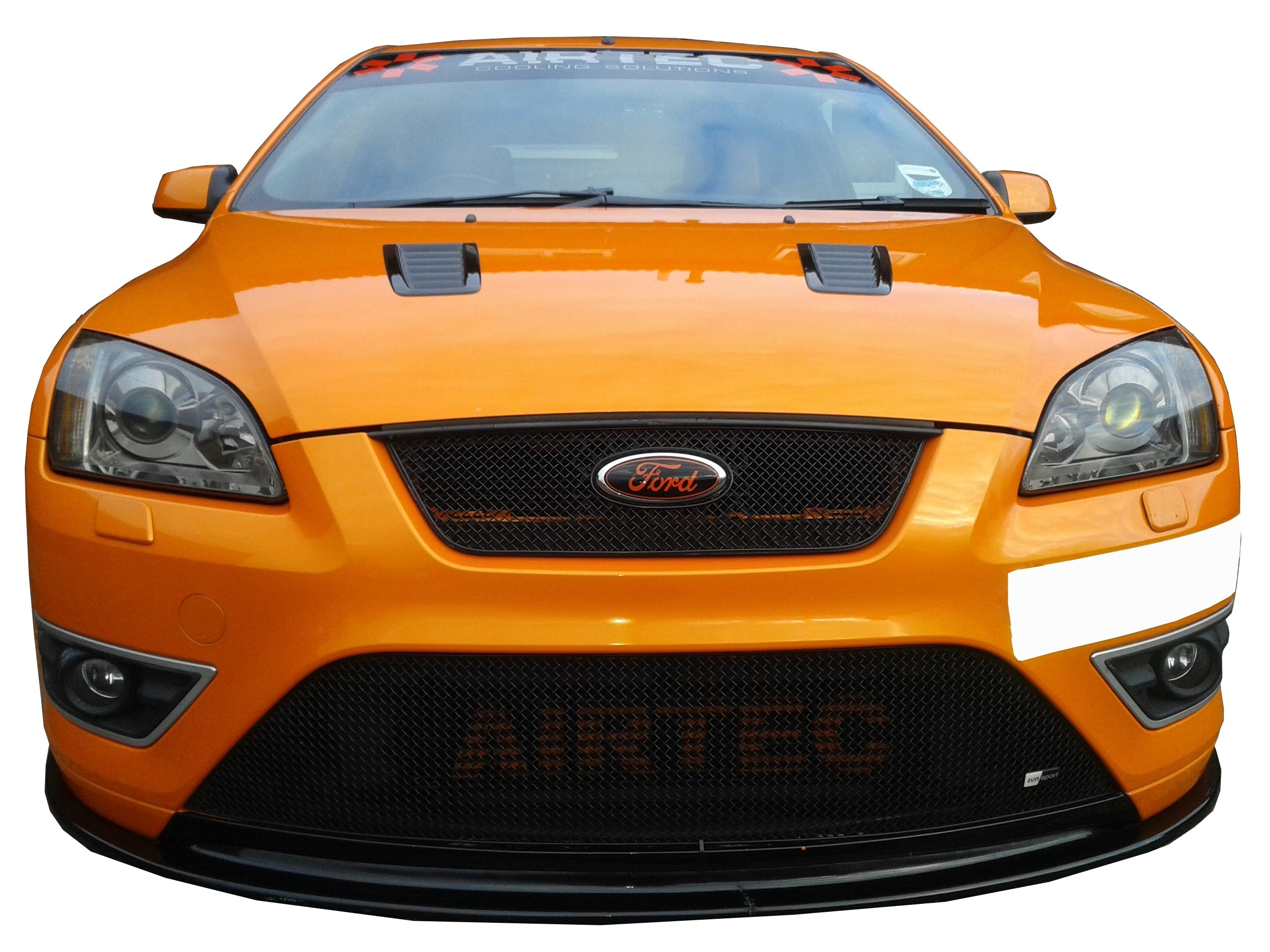 Zunsport Ford Focus ST 2005-2007 Front Grille Set With Full Lower Black