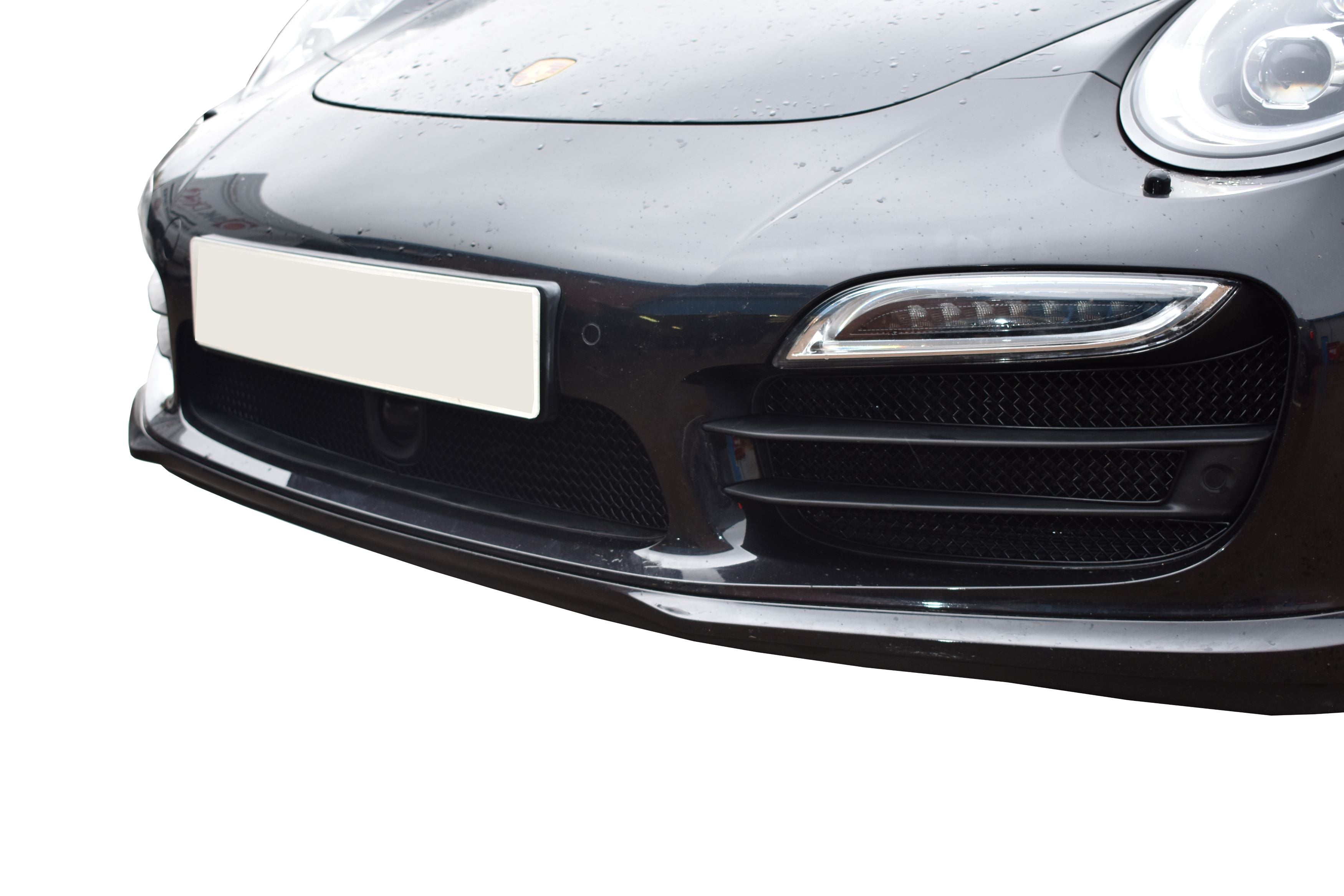 Zunsport Porsche Carrera 991 Turbo Gen 1 With Sensors (ACC) 2013 - 2015 Full Grille Set (8) (ACC) Black