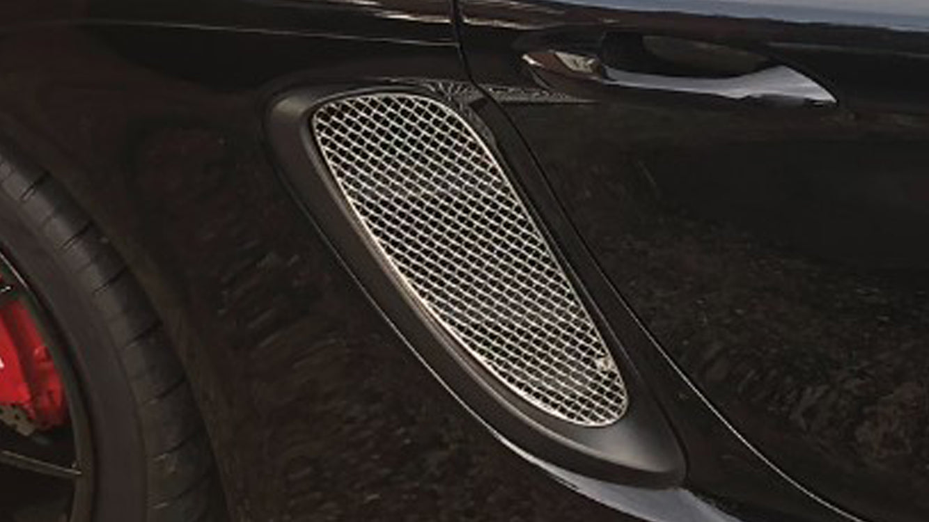 Zunsport Porsche 718 GTS Boxster And Cayman 2018 - Side Vent Grille Set