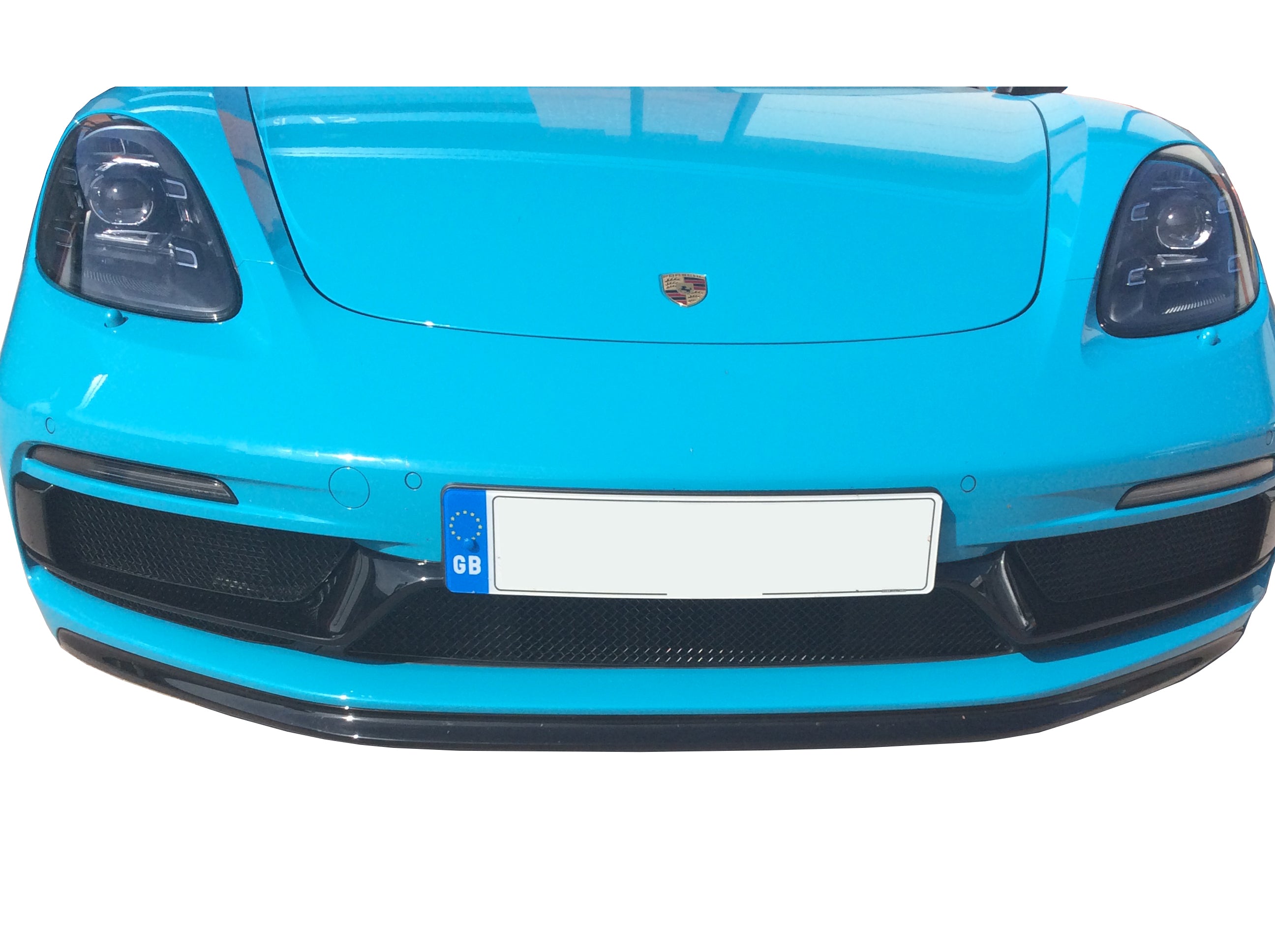 Zunsport Porsche 718 GTS Boxster And Cayman 2018 - Front Grille Set Black