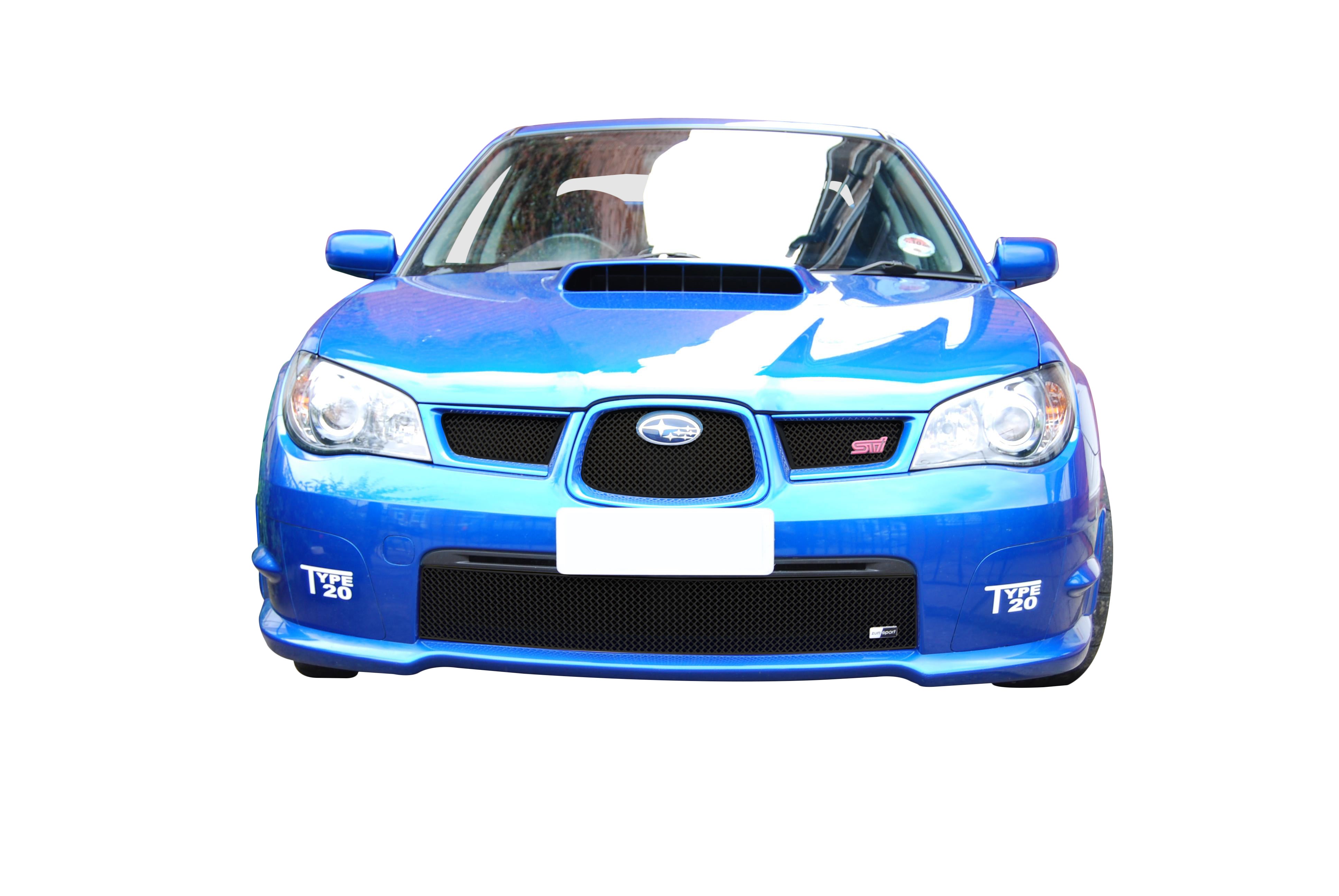 Zunsport Subaru Impreza Hawk Eye 2006-2007 Full Grille Set Black