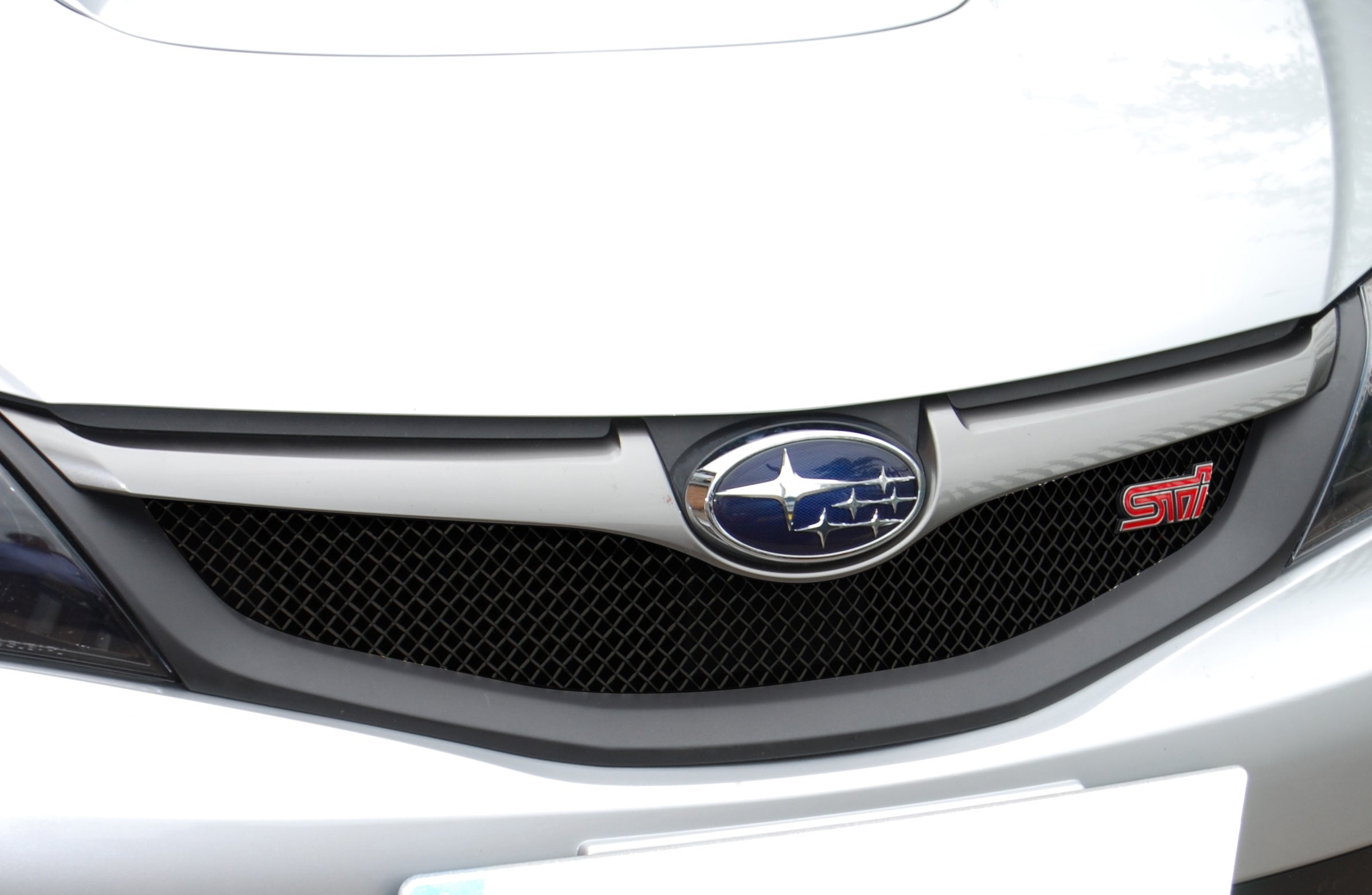 Zunsport Subaru Impreza 2008 2008-2010 STI Top Grille Black