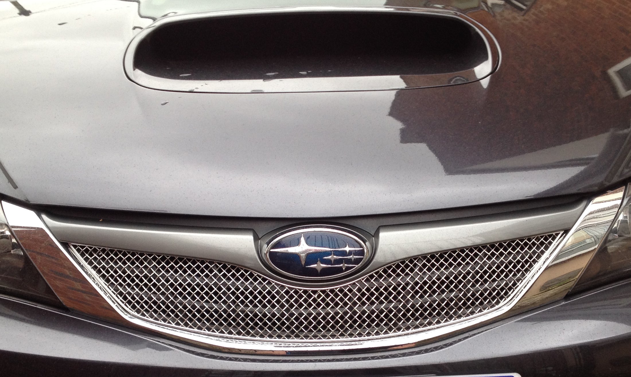 Zunsport Subaru Impreza 2008 2008-2010 WRX Top Grille