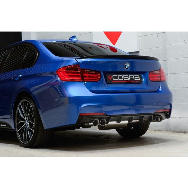 BMW 330D (F30/F31) Quad Exit M3 Style Exhaust Conversion