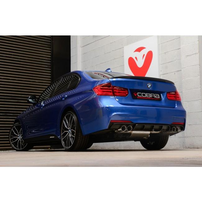 BMW 330D (F30/F31) Quad Exit M3 Style Exhaust Conversion