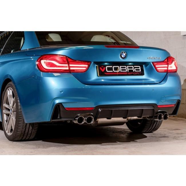 BMW 425D (F32/F33/F36) Quad Exit M4 Style Performance Exhaust Conversion