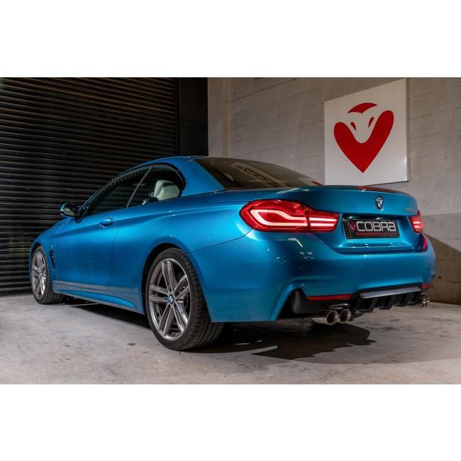 BMW 425D (F32/F33/F36) Quad Exit M4 Style Performance Exhaust Conversion