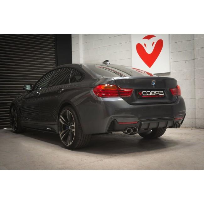 BMW 430D (F32/F33/F36) (13-20) Quad Exit M4 Style Performance Exhaust