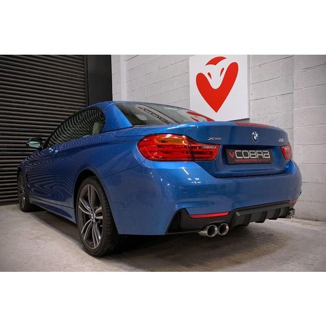 BMW 430D (F32/F33/F36) (13-20) Quad Exit M4 Style Performance Exhaust