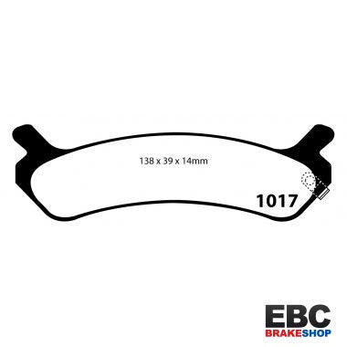 EBC Ultimax Brake Pads DP1017