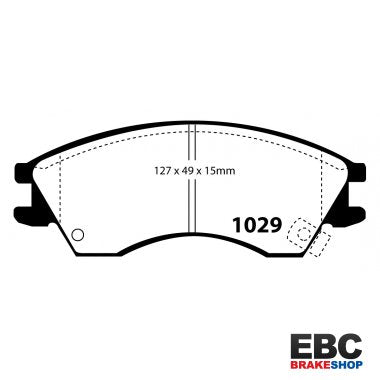 EBC Ultimax Brake Pads DP1029