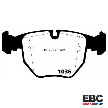 EBC Ultimax Brake Pads DP1036