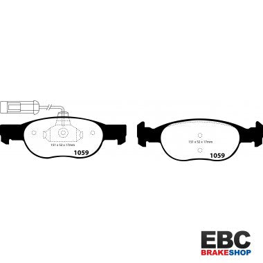 EBC Ultimax Brake Pads DP1059