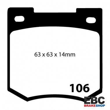 EBC Ultimax Brake Pads DP106