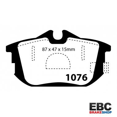 EBC Ultimax Brake Pads DP1076