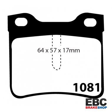 EBC Ultimax Brake Pads DP1081