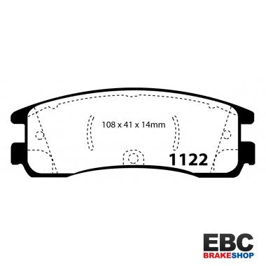 EBC Ultimax Brake Pads DP1122