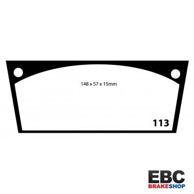 EBC Ultimax Brake Pads DP113