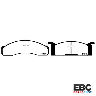 EBC Ultimax Brake Pads DP1158