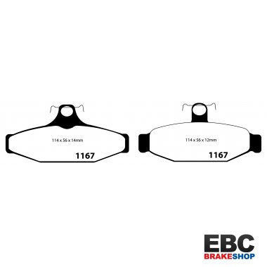 EBC Ultimax Brake Pads DP1167