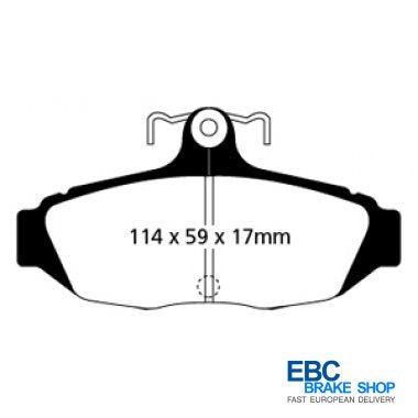 EBC Ultimax Brake Pads DP1172