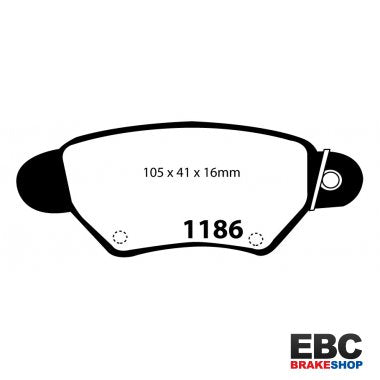 EBC Ultimax Brake Pads DP1186