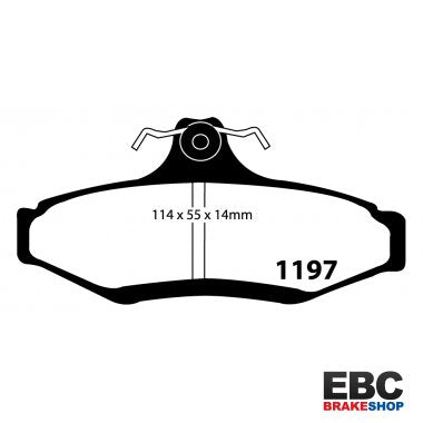 EBC Ultimax Brake Pads DP1197