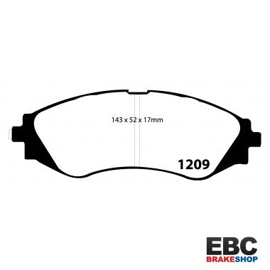 EBC Ultimax Brake Pads DP1209